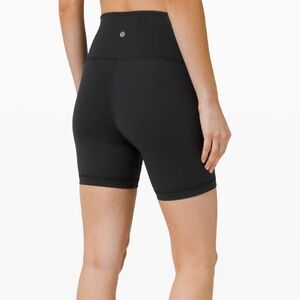 Lululemon Wunder Train High Rise Black Shorts - 4